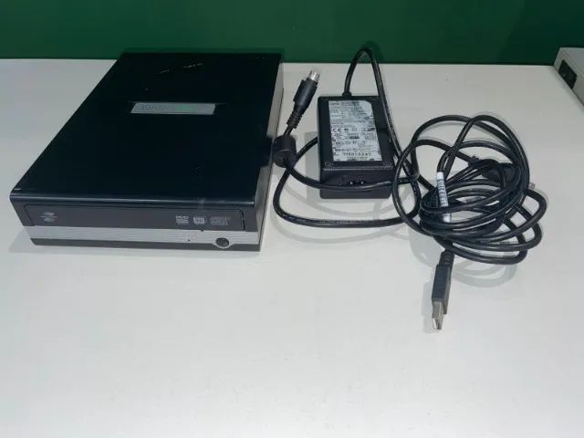 Leitor e Gravador externo de CD/DVD (para mídias LIGHTSCRIBE)