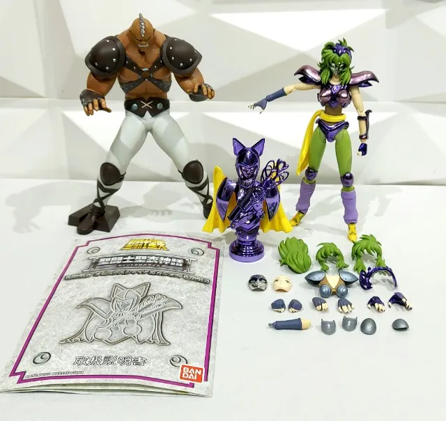 Bandai Cloth Myth Cavaleiros Do Zodiaco - Shina E Cassios