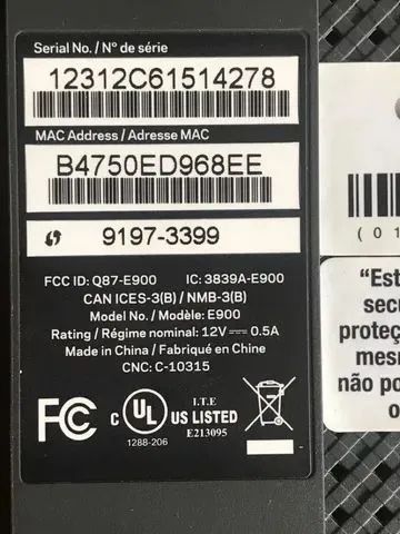 003 Linsys roteador switch E900 Wi Fi Ap - Foto 3