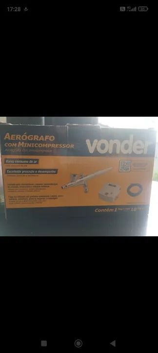 Compressor de Ar para Pintura Airbrush - Foto 5