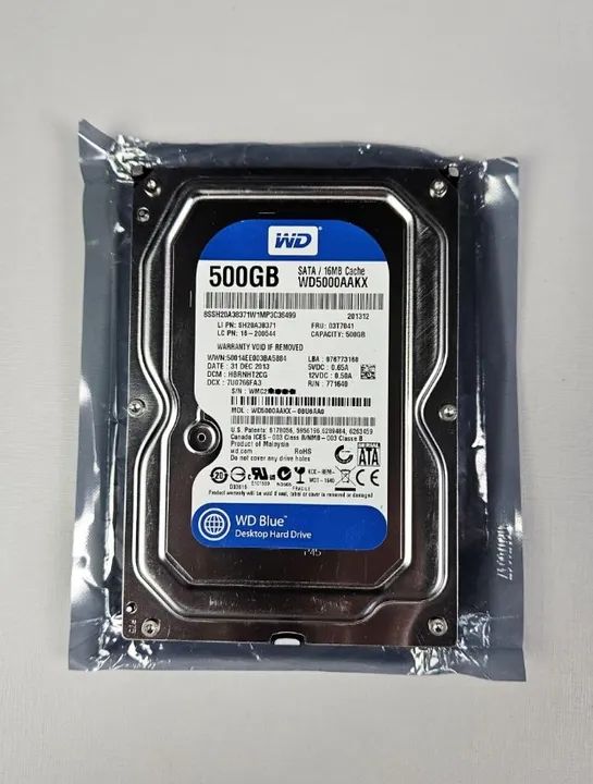 Disco Rígido WD Blue de 500 GB, 7200 RPM, SATA 6 Gb/s, 16 MB Cache  - Foto 2