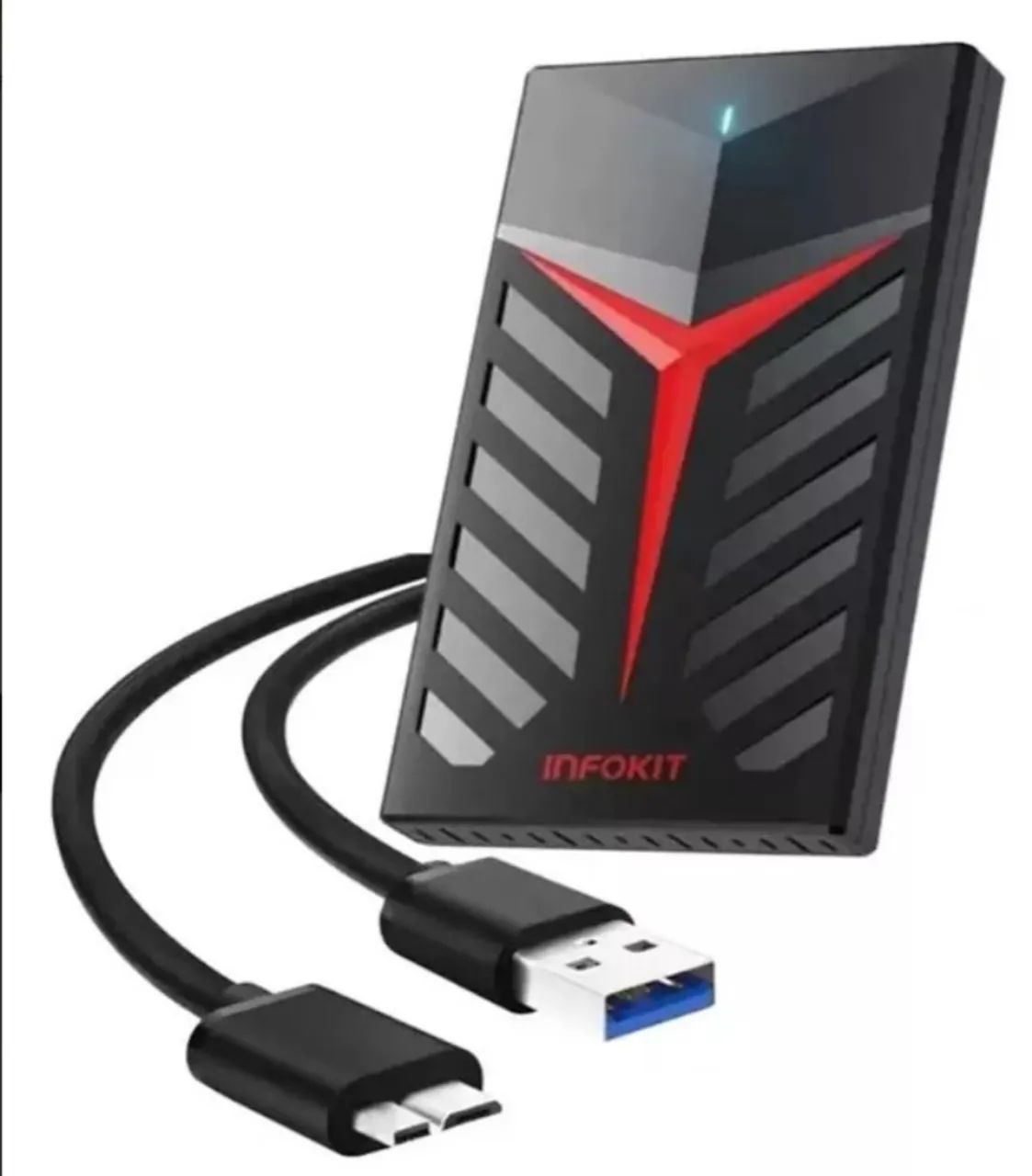 Case Externo Gamer 1tb Usb 3.0 Para Ps4 Ps5 Xbox Series Pc Note - Foto 4