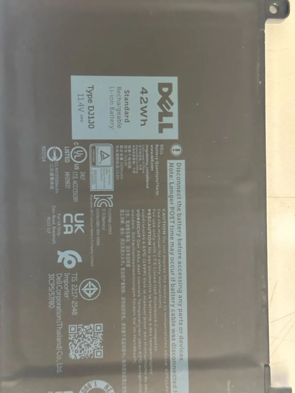 Bateria Dell latitude - Foto 2