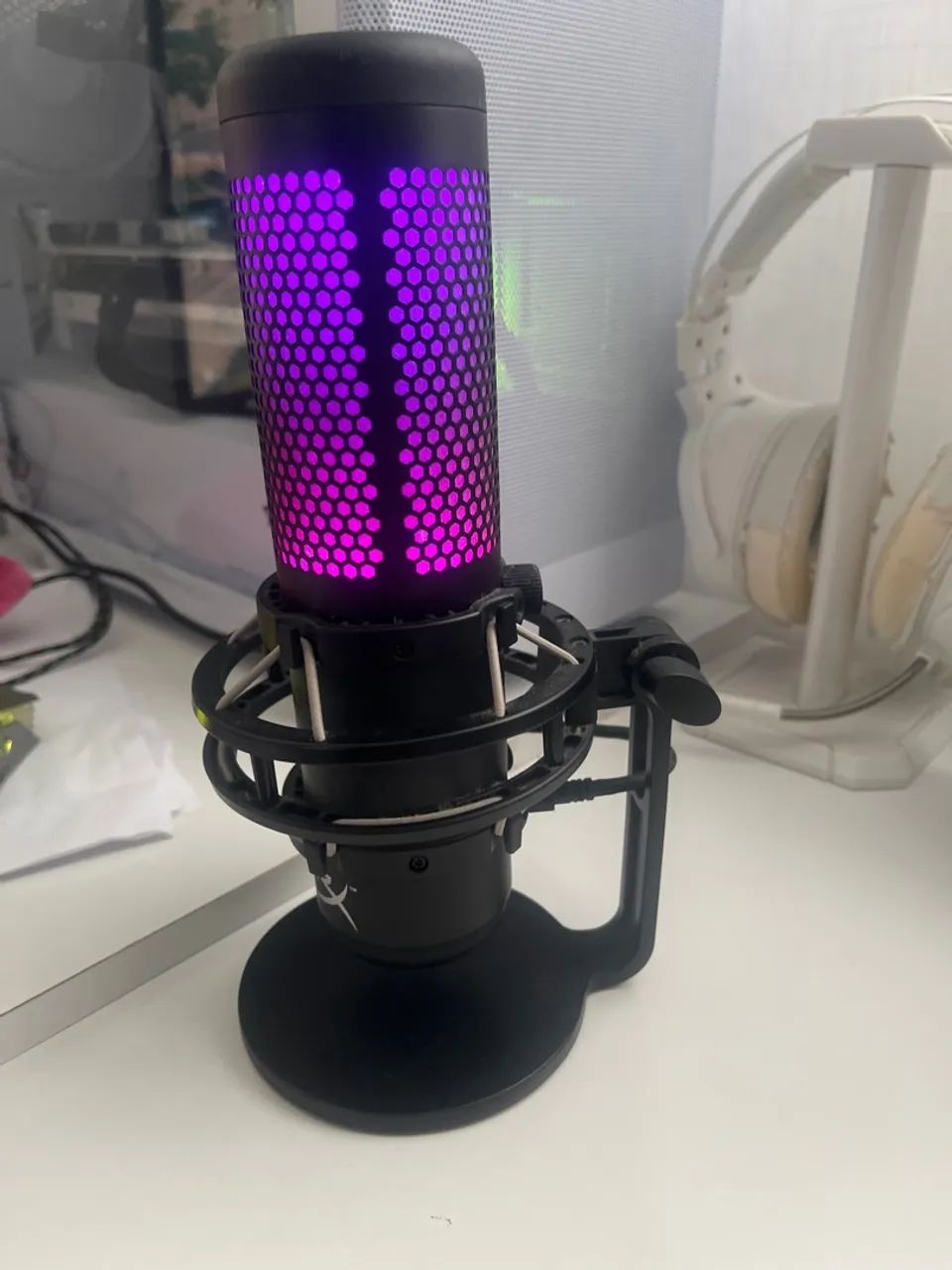 Microfone Gamer HyperX QuadCast S- RGB - Foto 4