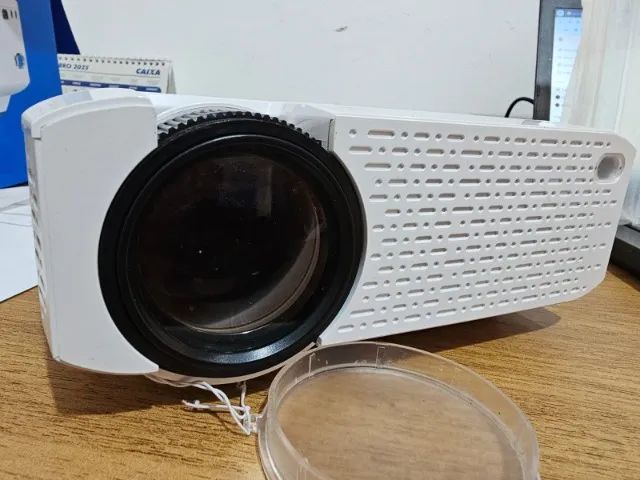 Projetor Multi PJ002 Smart Screen LED (Linux) 480p - completo, pouco uso - Foto 6