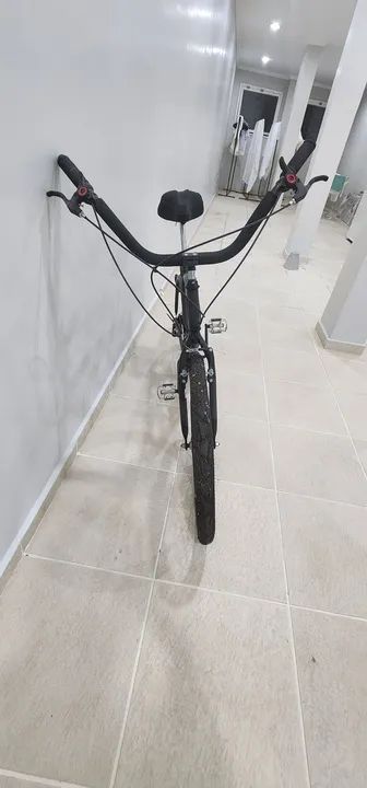Bicicleta preta com marchas longa rider - Foto 2