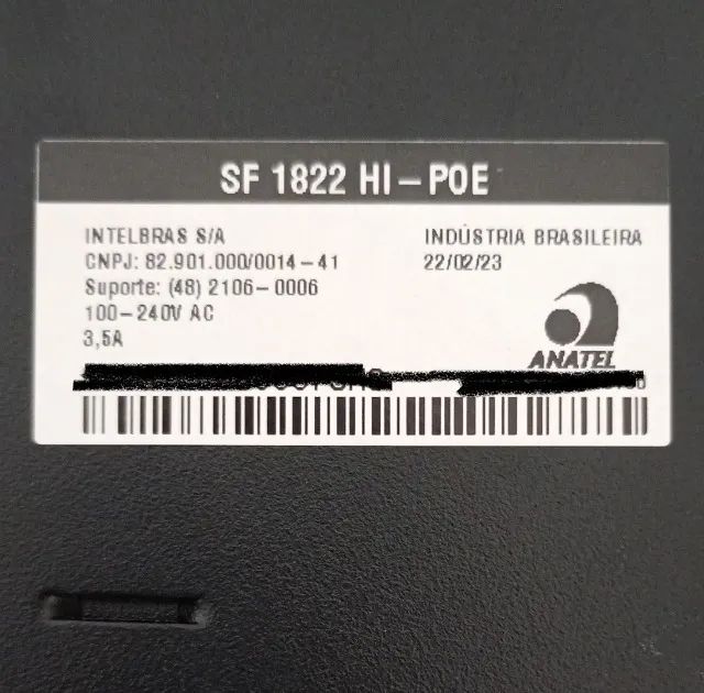 Manageable Switch for Intelbras DVR Cameras (Trade for Chainsaw for Farm)64330135597442121