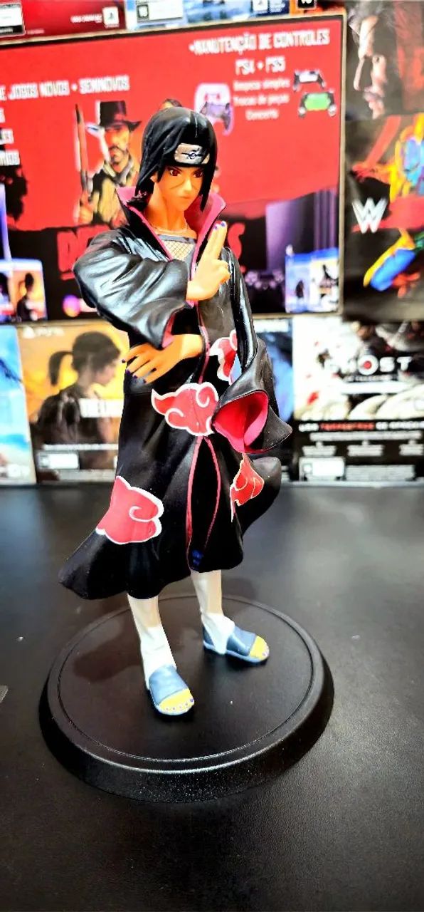 Action Figure Naruto Itachi Akatsuki - Foto 2