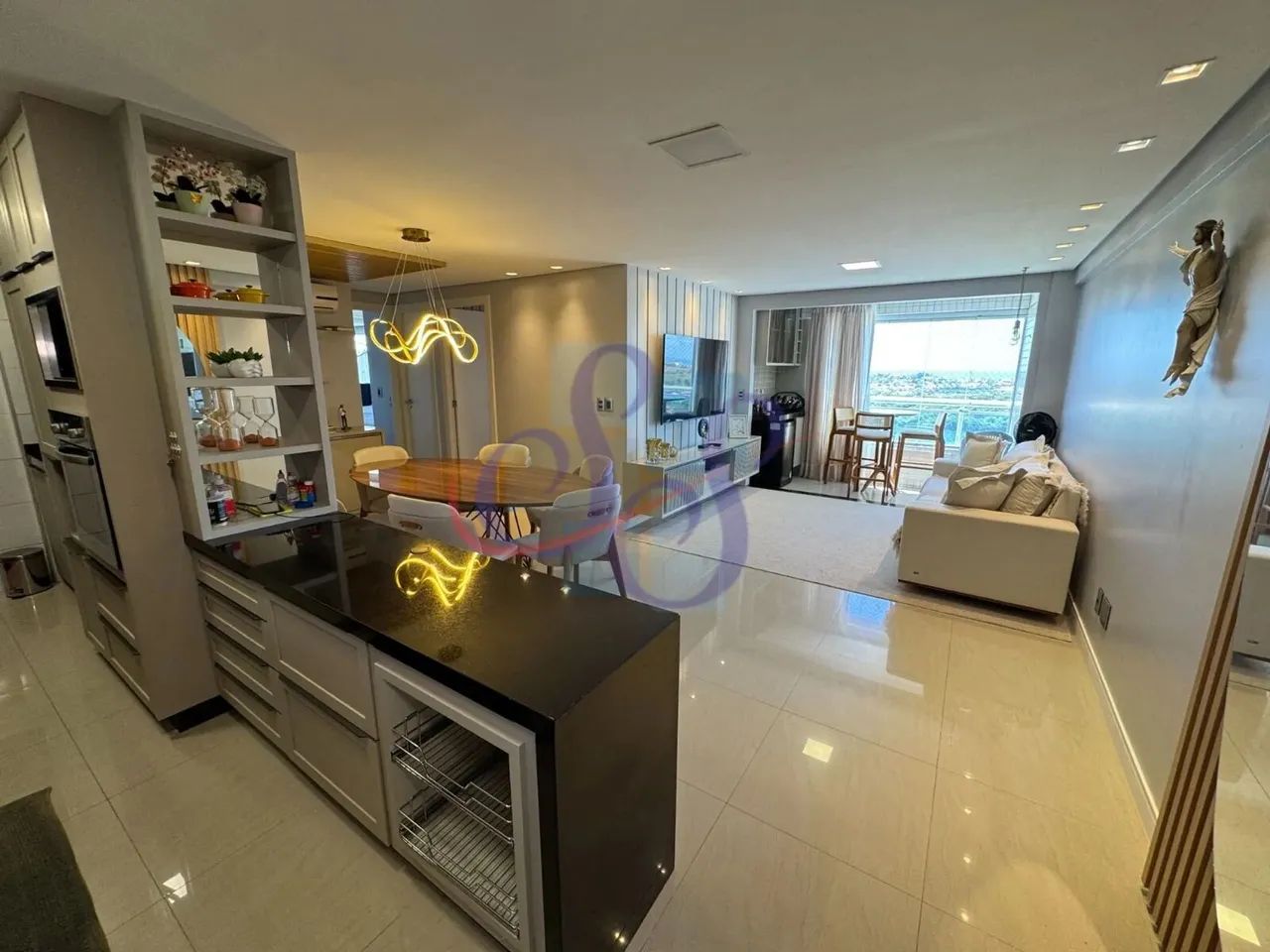 Apartamento mobiliado e com vista mar no bairro Cocó - Foto 5