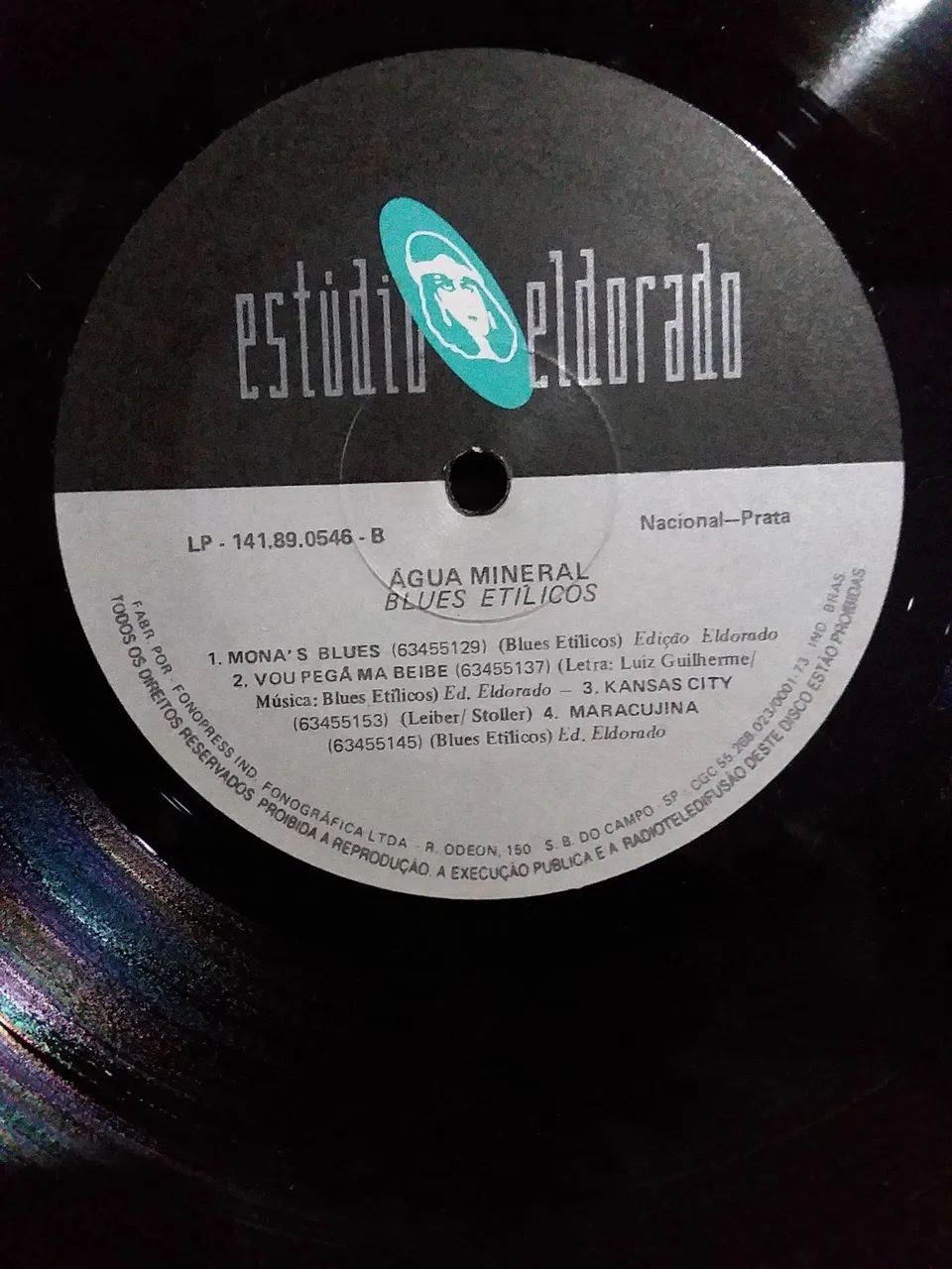 LP/Disco de vinil - Blues Etílicos - Água Mineral - Foto 4