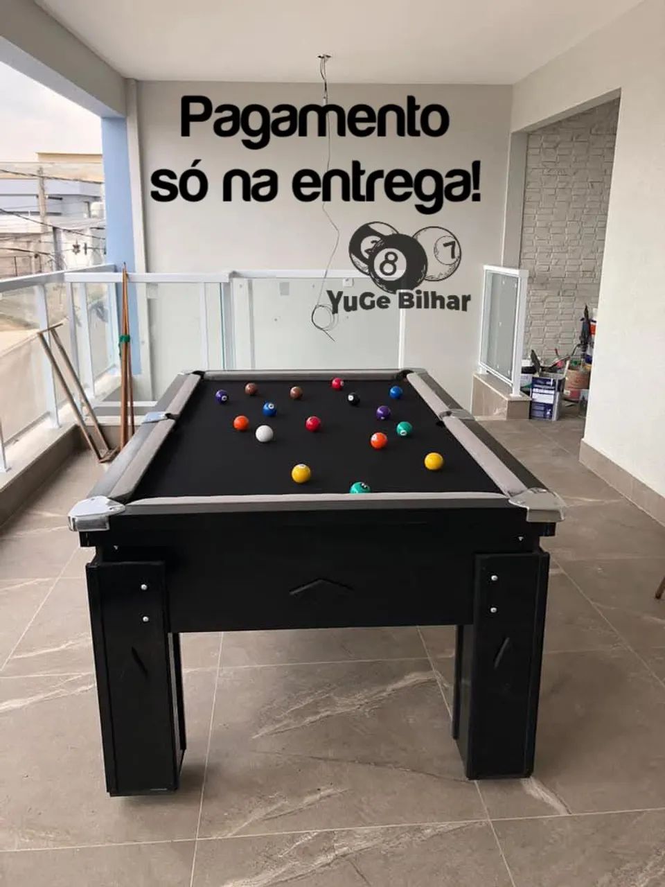 Mesa de sinuca residencial pagamento só na entrega  - Foto 3
