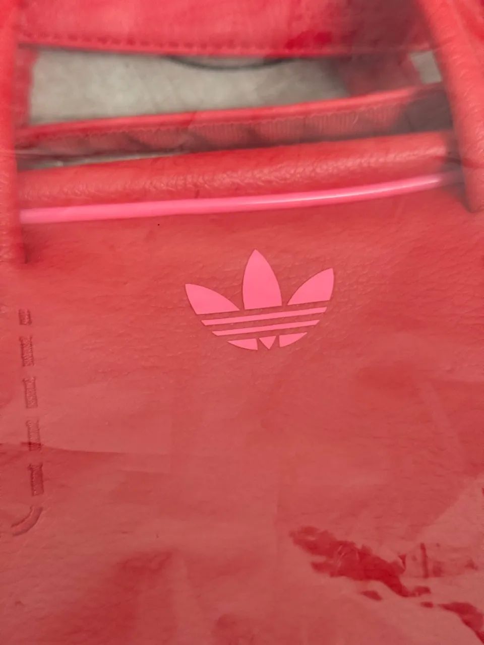 Bolsa Adidas vermelha com alça transversal - Foto 4