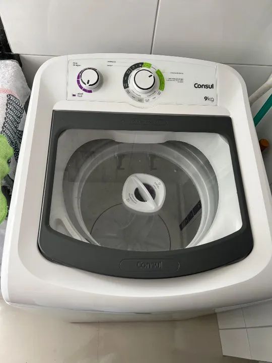 Máquina de Lavar Roupas, 9kg, Consul