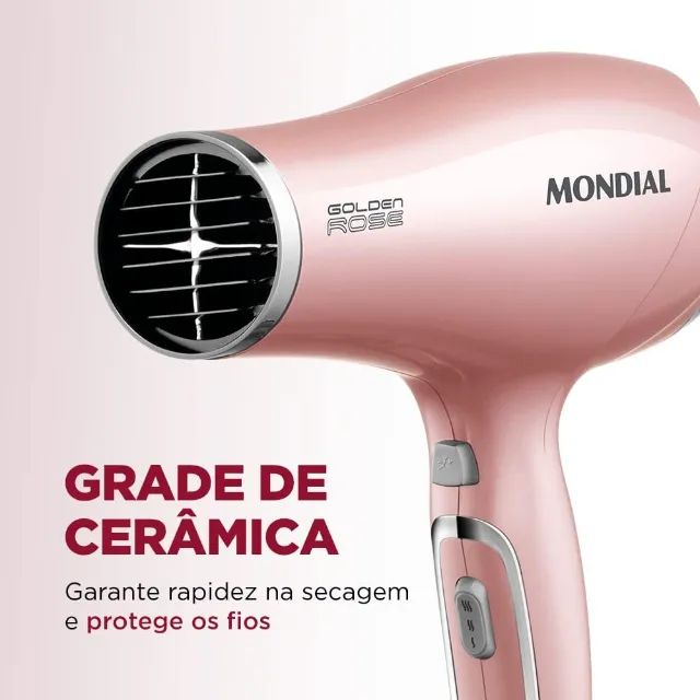 Secador de Cabelos Golden Rose Mondial, 2000W, 220V - SC-32 - Foto 2