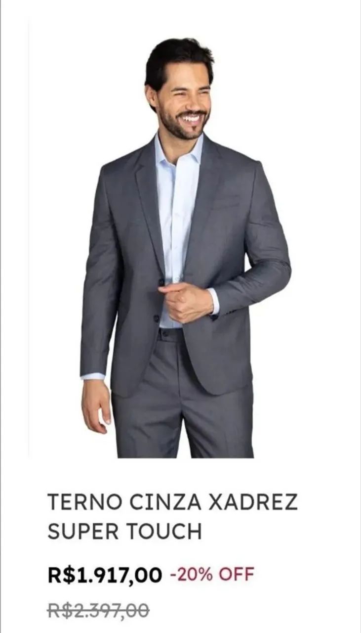 Terno da marca Garbo 