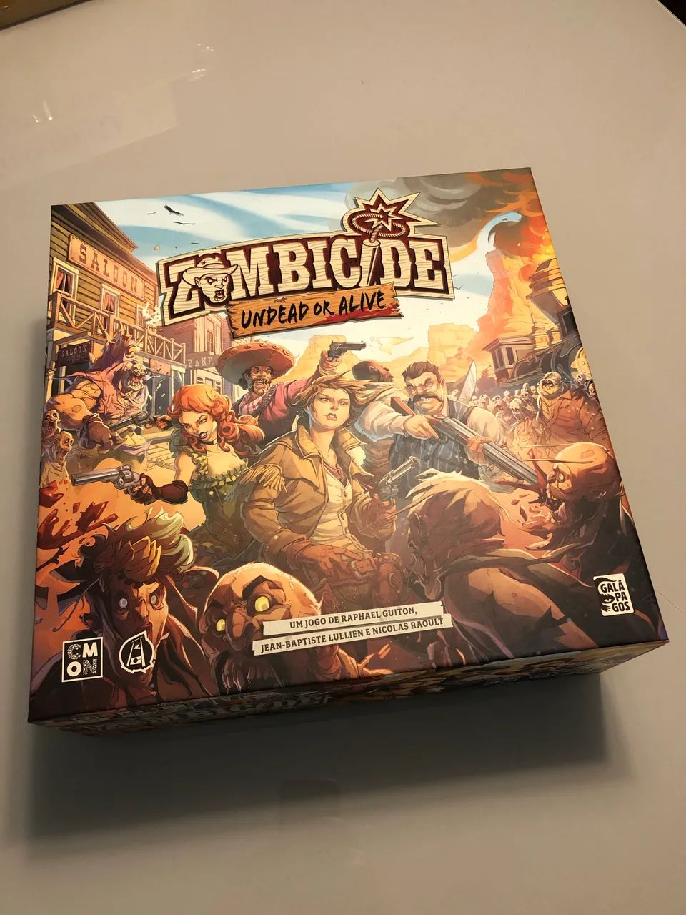 Zombicide: undead or alive jogo de tabuleiro 