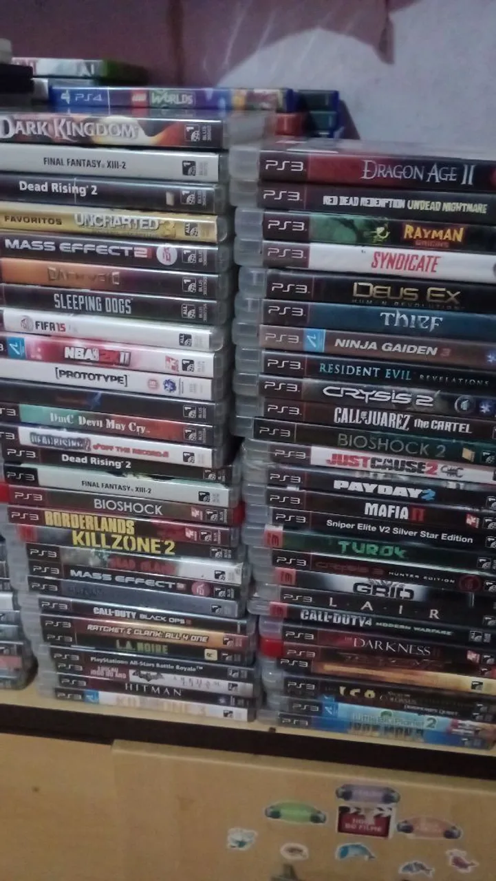 Coleção de Jogos de Playstation 3 - Diversos Títulos