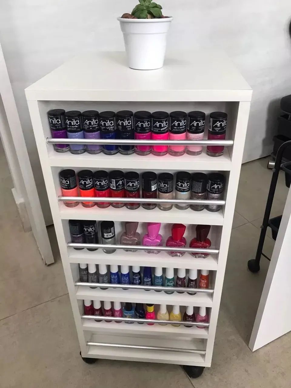 Carrinho Auxiliar Para Expositor de Esmalte - Foto 2