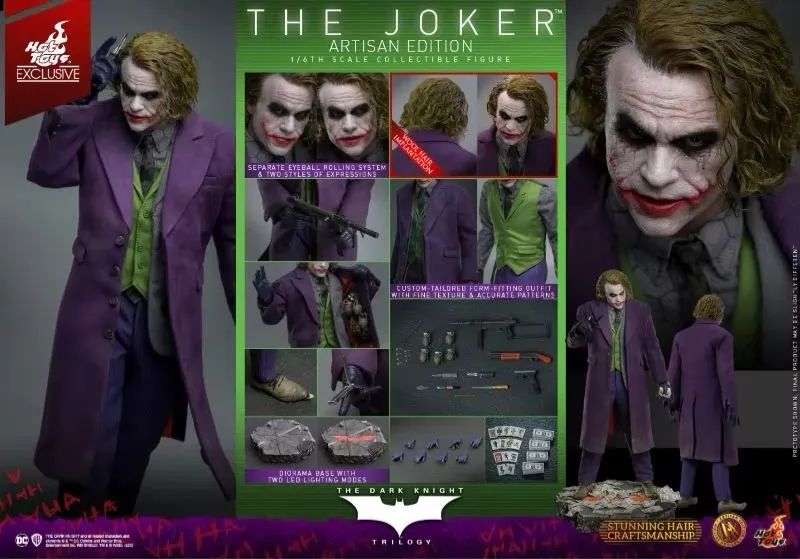 The Joker Artisan DX33AE - Hot Toys - Hobbies e coleções - Santa
