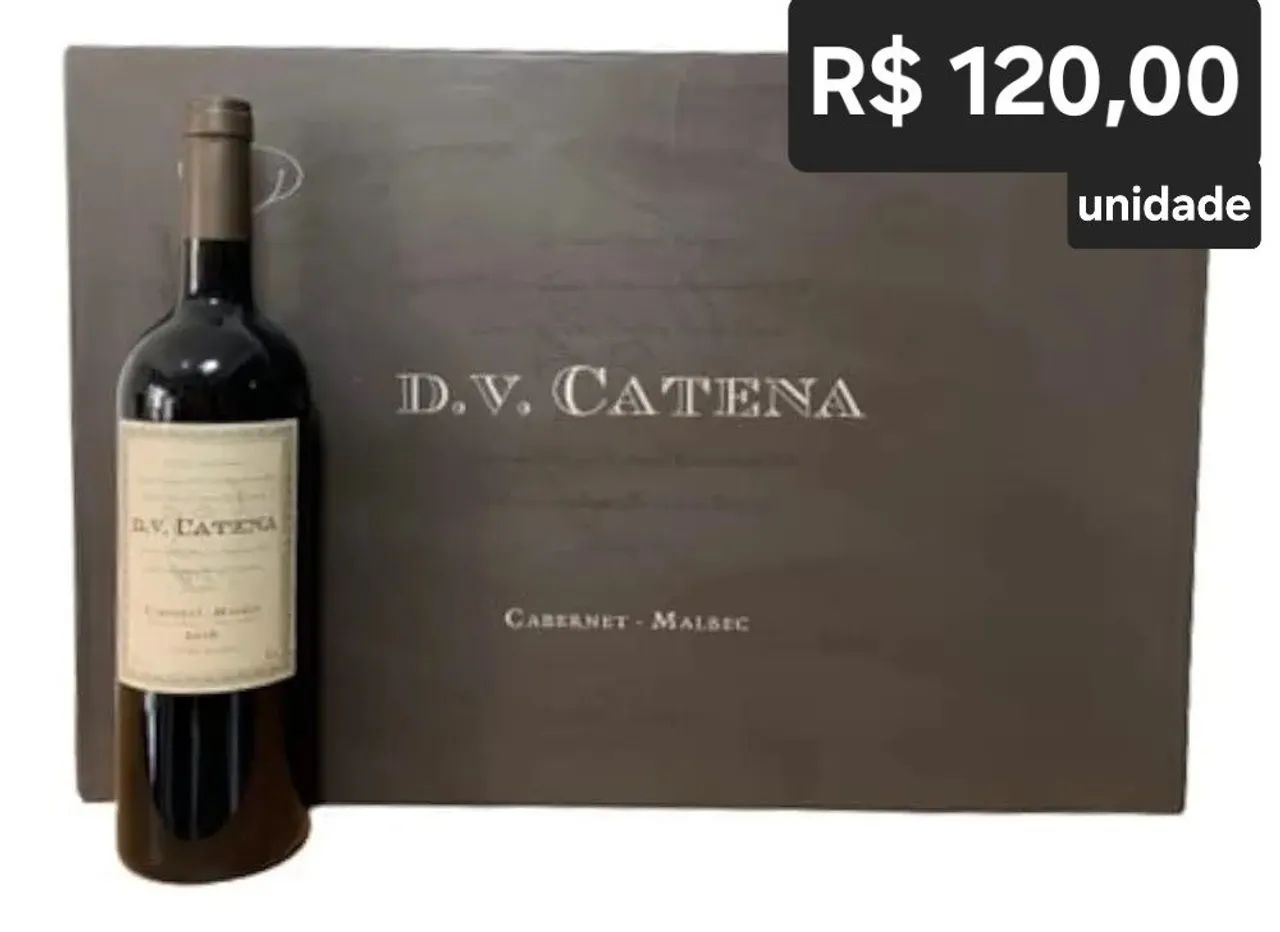 Vinho DV Catena Cabernet Malbec e Malbec Malbec  - Foto 4