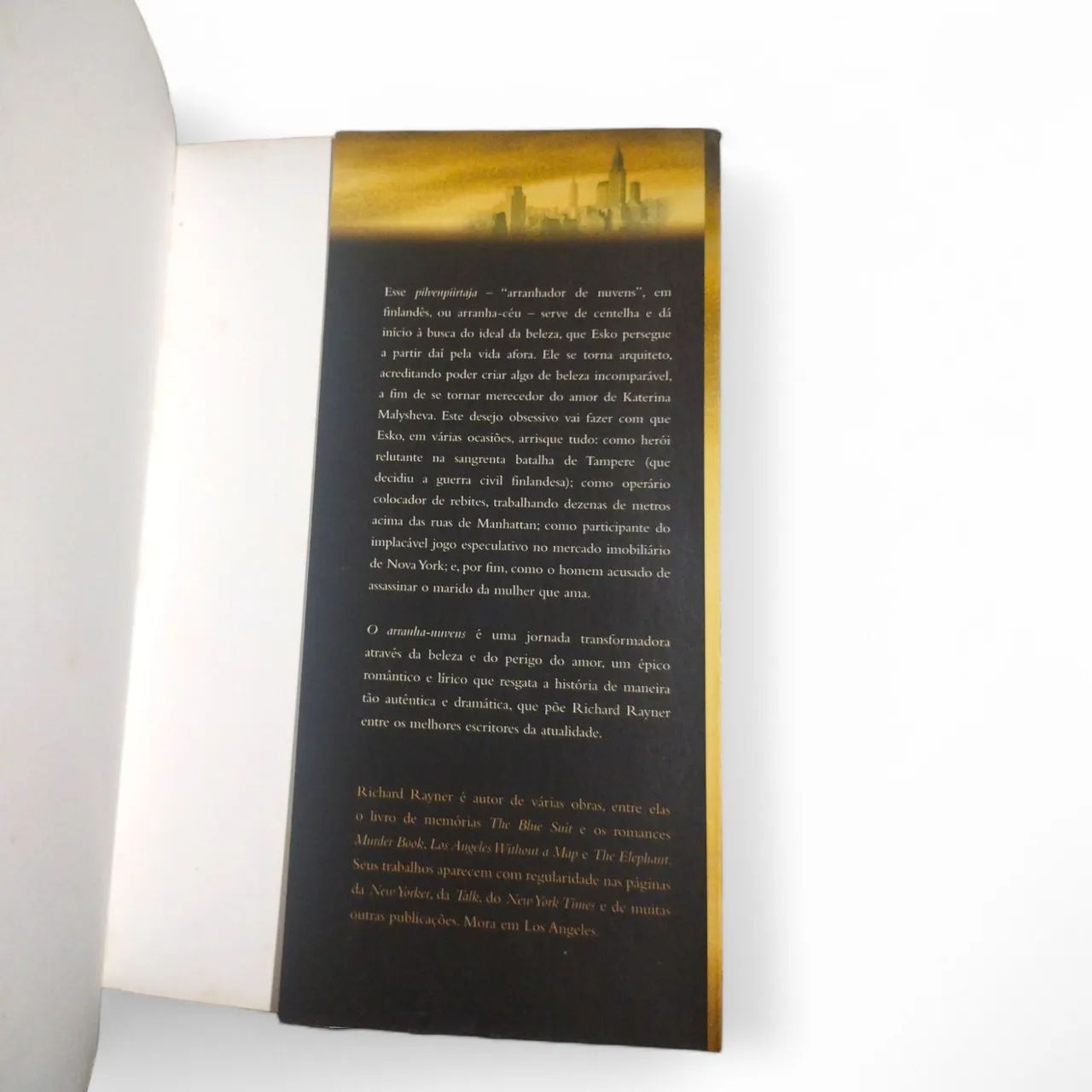 Livro O aranha - Nuvens - Richard Rayner - Foto 5