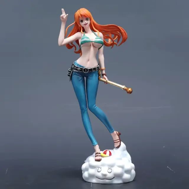 Estátua Decoração Nami Figure Presente Anime - One Piece - Foto 5