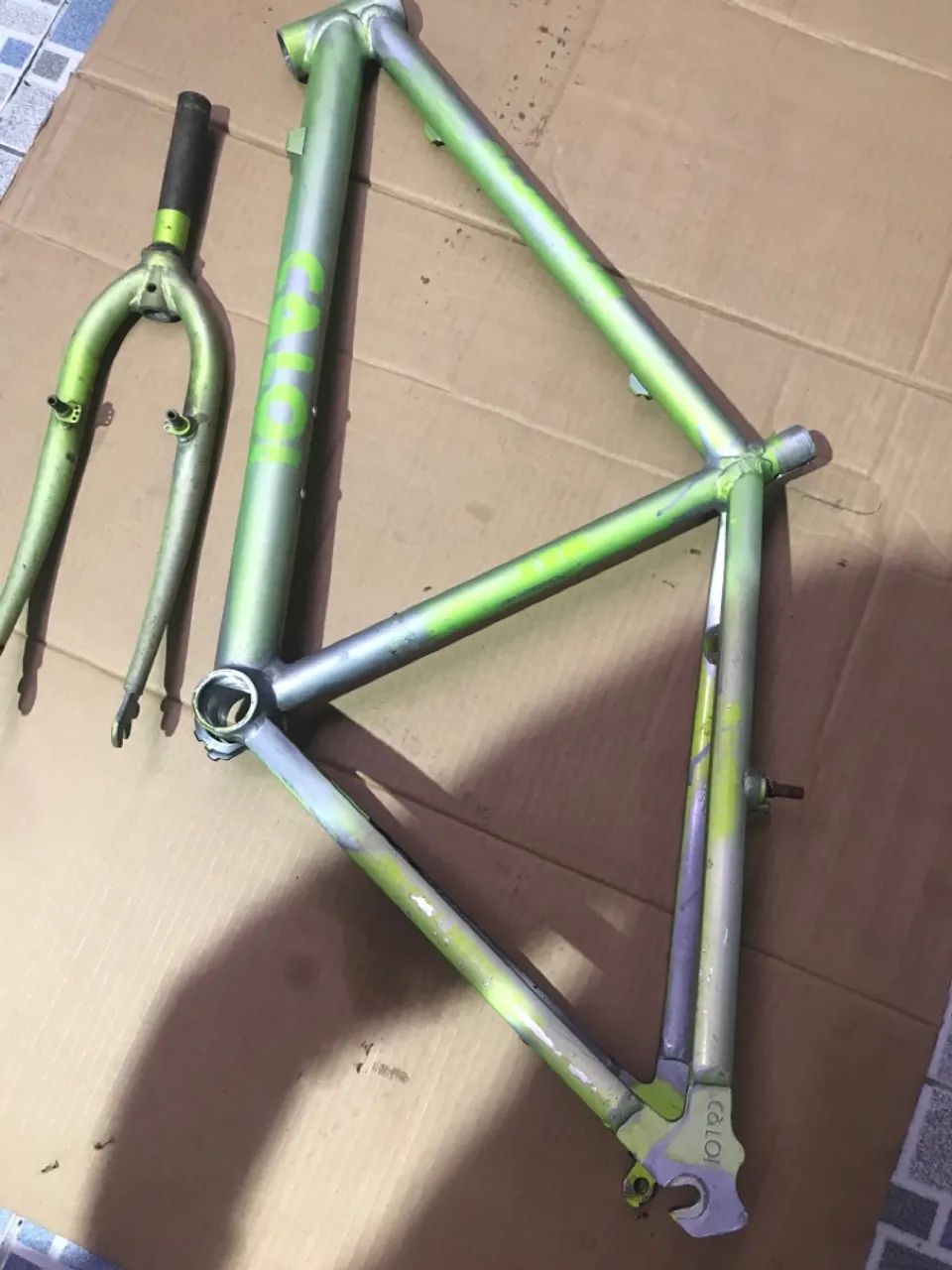 Quadro e garfo de bicicleta - Foto 4