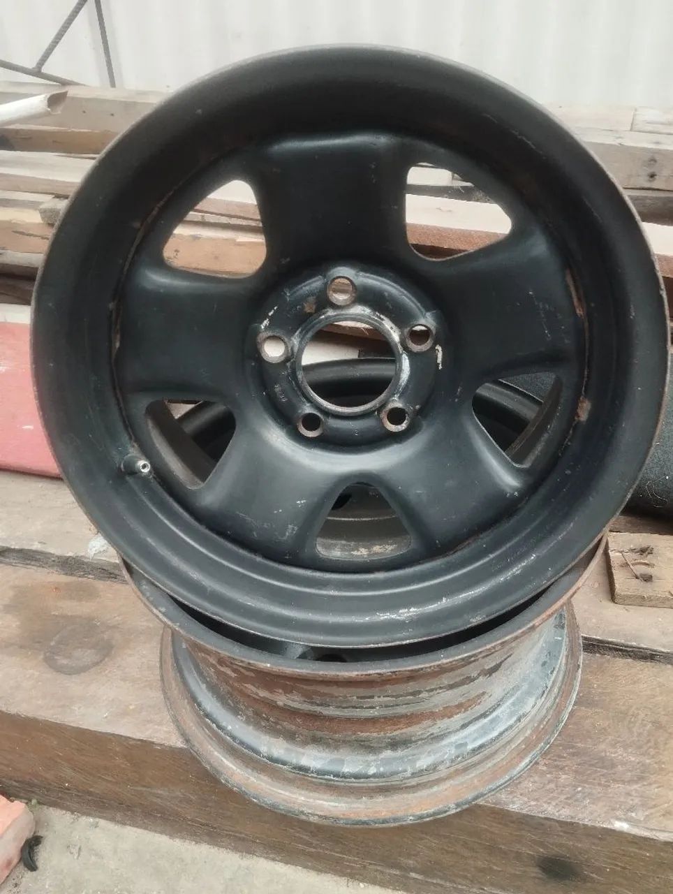 Roda de Aço - Aro 14 - Foto 4
