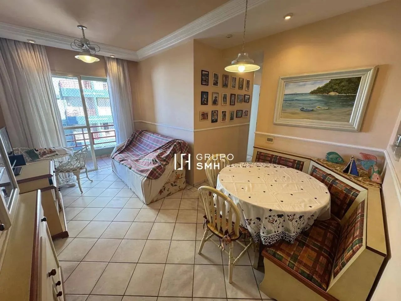 Apartamento com 2 dormitórios à venda, 60 m² por R$ 350.000 - Enseada - Guarujá/SP