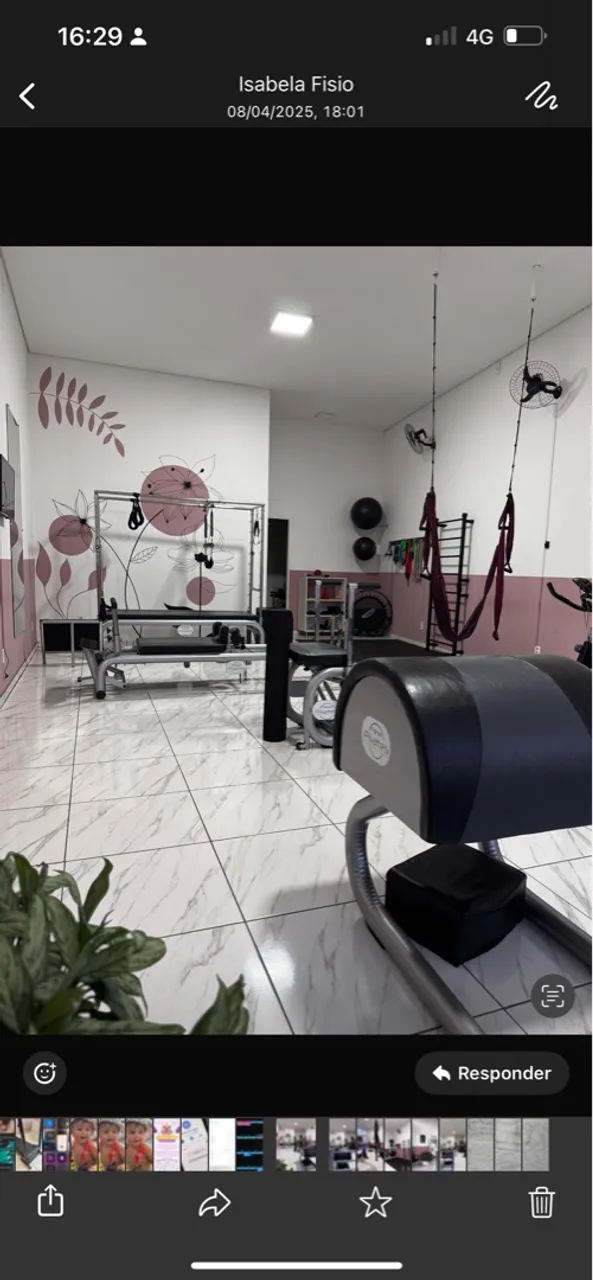 Kit aparelho de Pilates