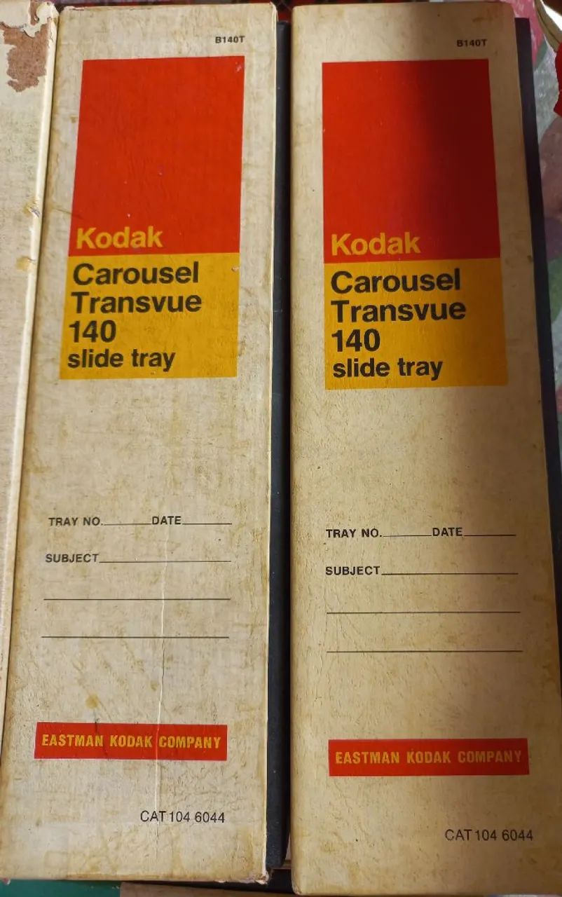 Kodak Carousel Transvue 140 slide tray