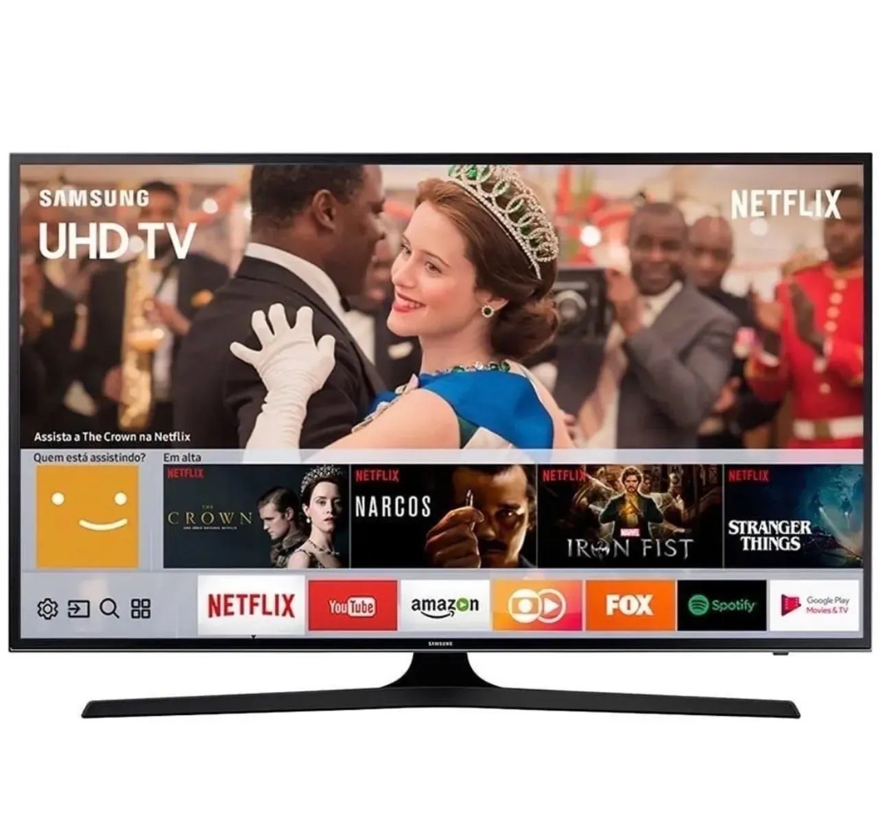 Smart TV LED 65 4K Samsung 120Hz Gamer TOP - Foto 3