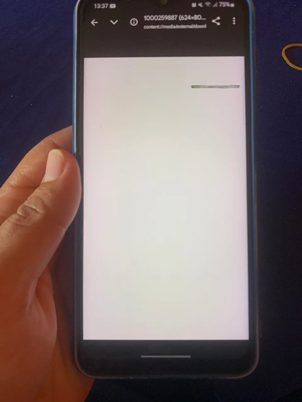 Samsung M23 apenas com um risco