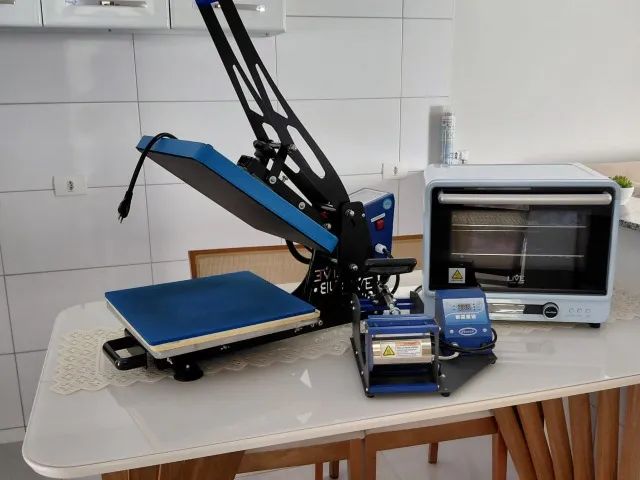 Oportunidade! Kit Sublimação Completo com Forno 3D e Prensas Live Sub - Foto 4
