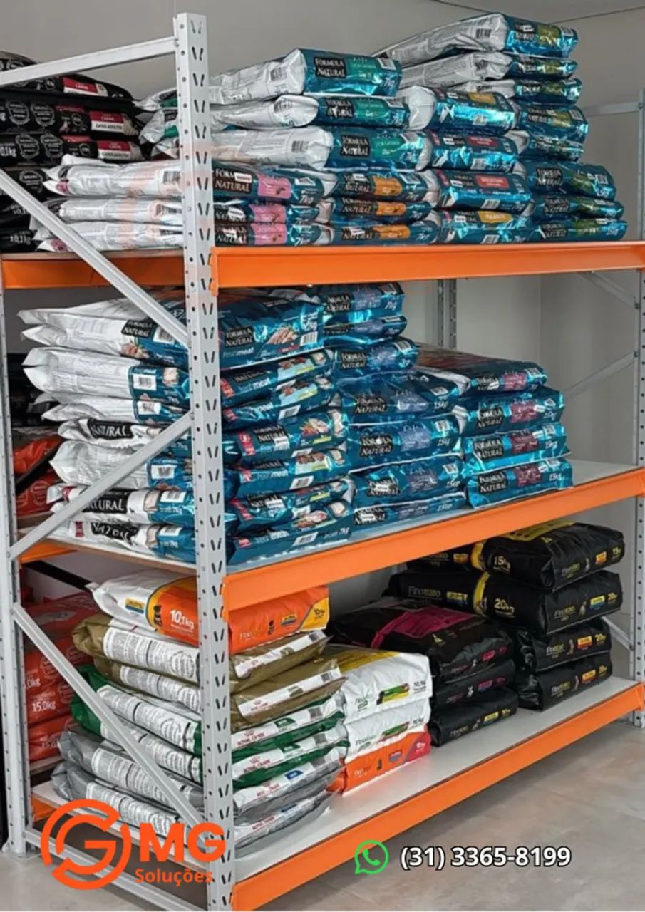 Prateleira de Aço Mini Porta Pallet