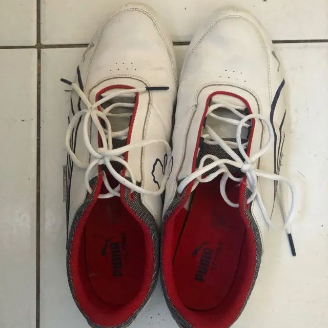  Tenis semi-novos de marca e importados. R$ 100,00 cada par Tam 41 R$ 100,00 R$ 100,00 - Foto 4