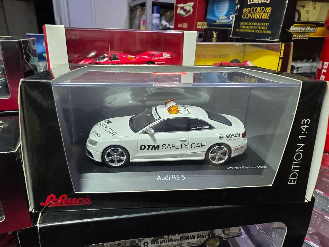 Miniatura 1:43 schuco audi rs5 safety car dtm - Hobbies e coleções