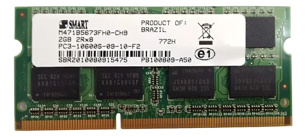 Memórias Notebook DDR3 (2GB/1GB) - Foto 4