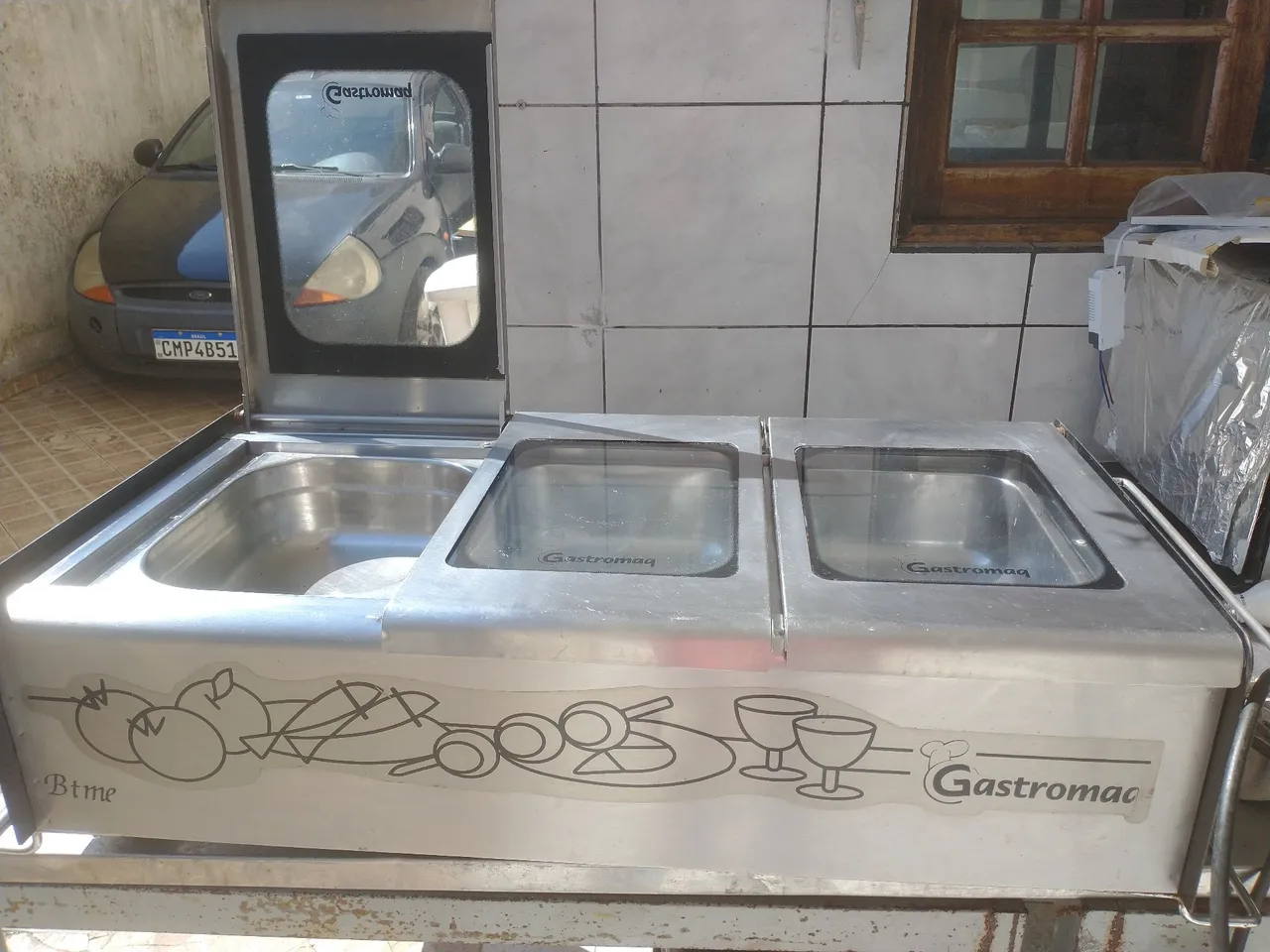 Balcão Refrigerado Gastromaq 3 cubas