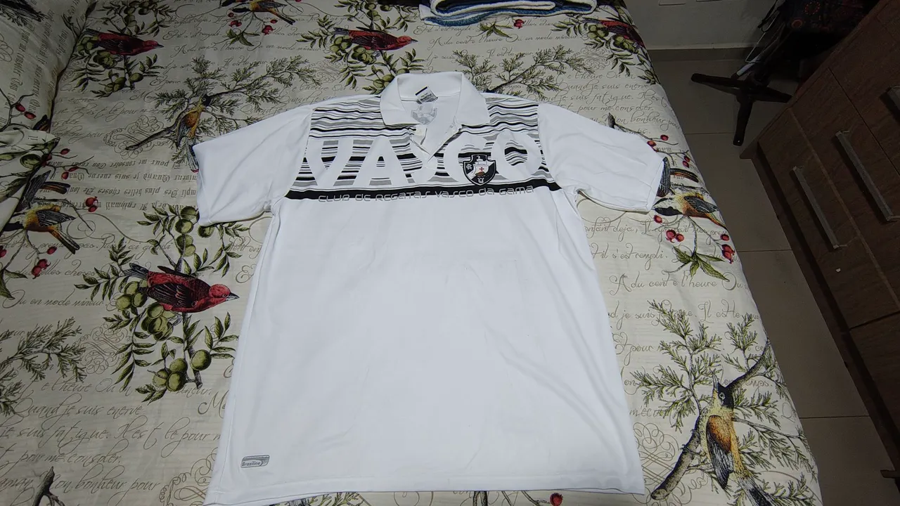 Camisa casual do time do Vasco da Gama
