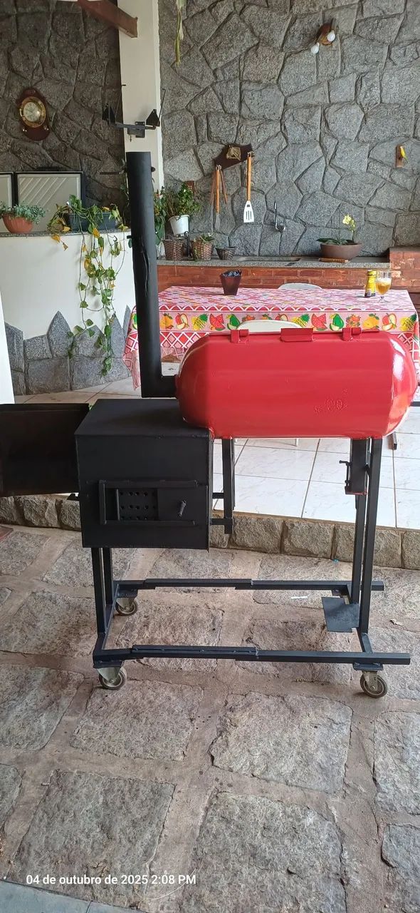 Churrasqueira América ( Pit smoker) - Foto 3