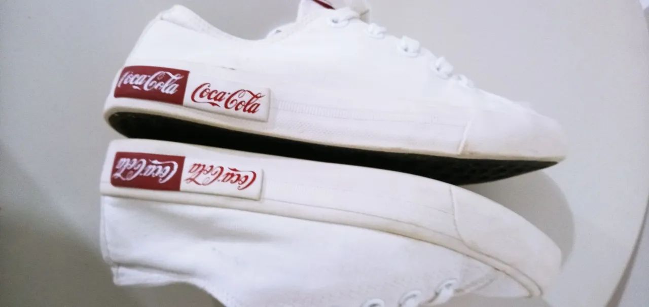Tênis  Coca-Cola ( modelo: Blend Basic) Tam.35 / Usado. - Foto 2