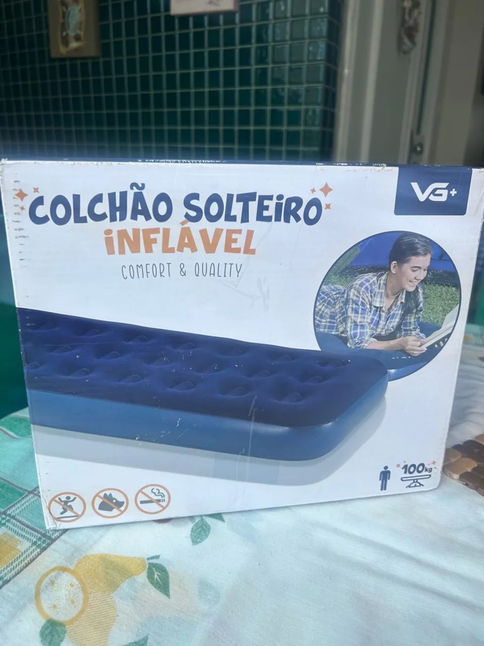 Colchão Solteiro Inflável VG+