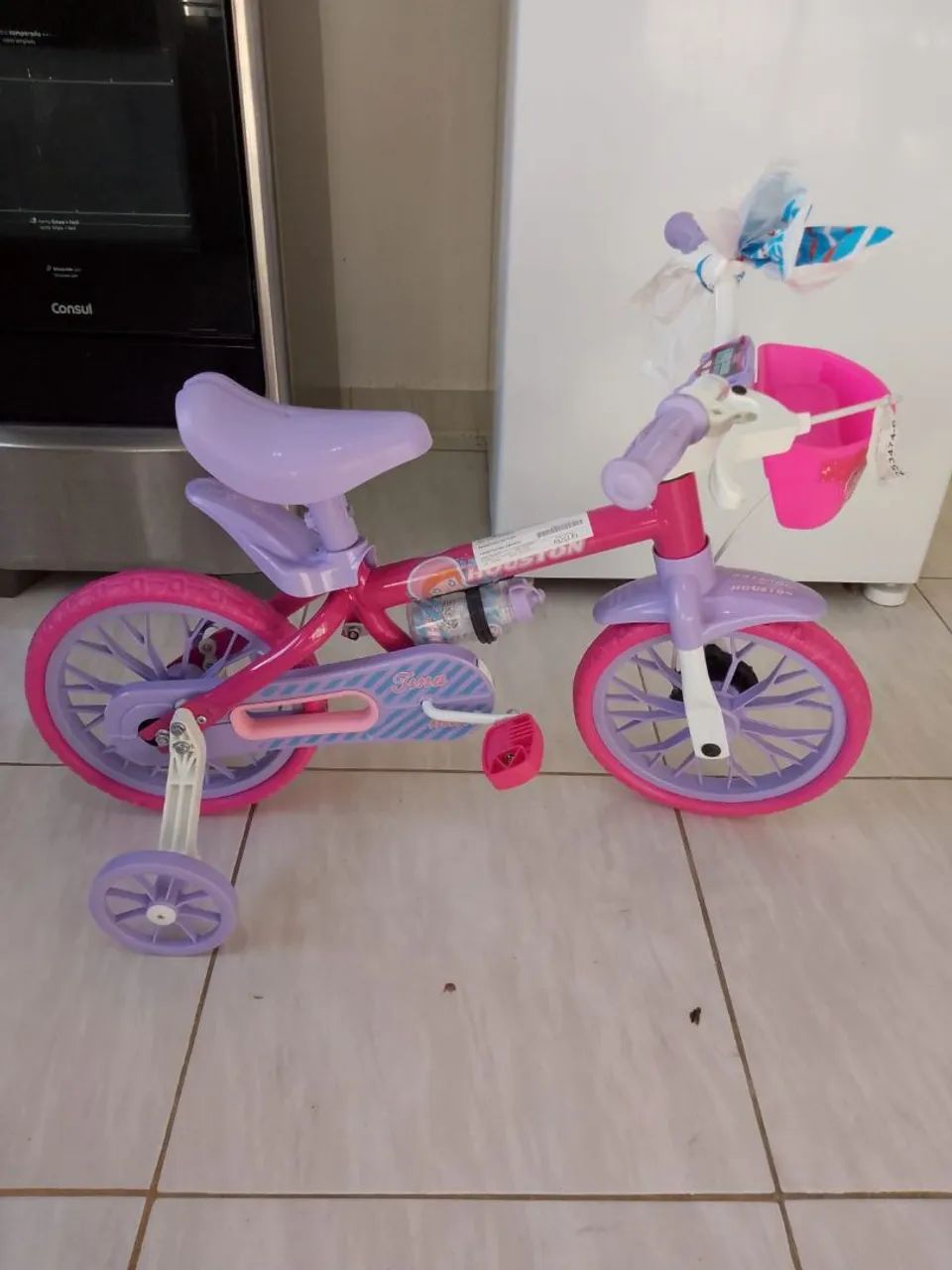 Bicicleta Infantil Rosa - 12 Polegadas