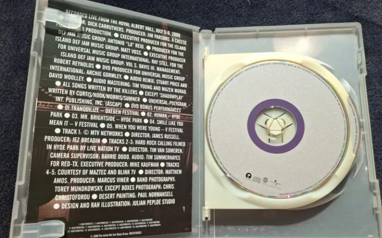 DVD + CD - KILLERS - LIVE FROM THE ROYAL ALBERT HALL -  R$ 40,00 - Foto 2