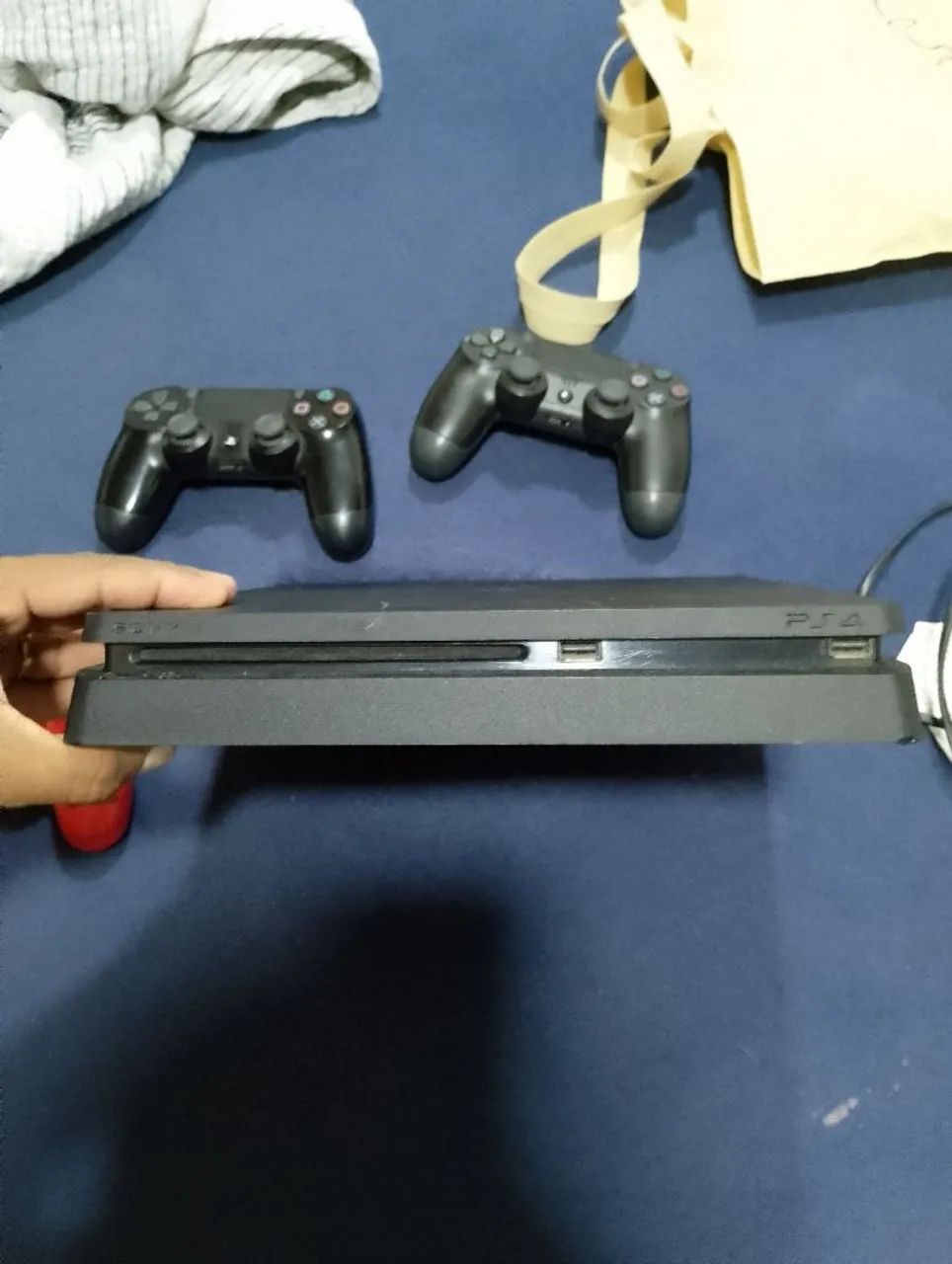 Playstation 4 Slim troco por celular, preferência iPhone  - Foto 2