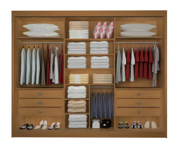 guarda roupa 3 portas de correr 100% mdf - Foto 2