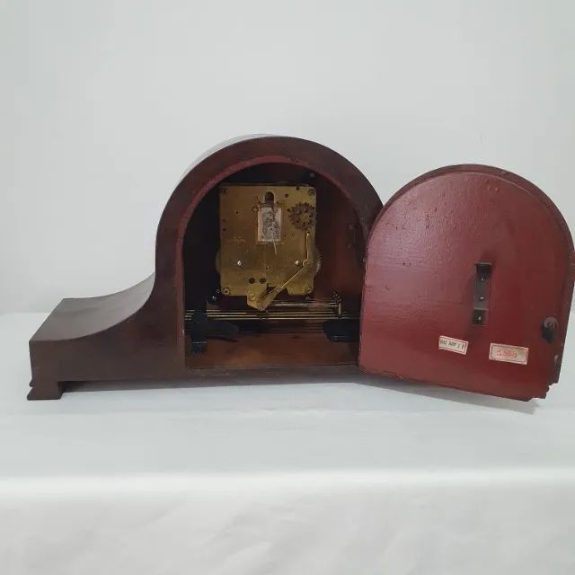 Relógio Silco Bimbam Swiss de Mesa Antigo Retrô - Foto 4