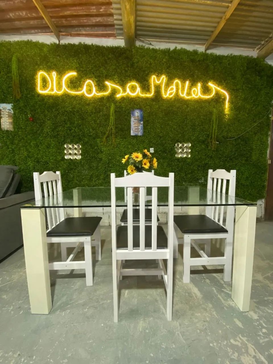 Conjunto mesa 4 lugares - Foto 2