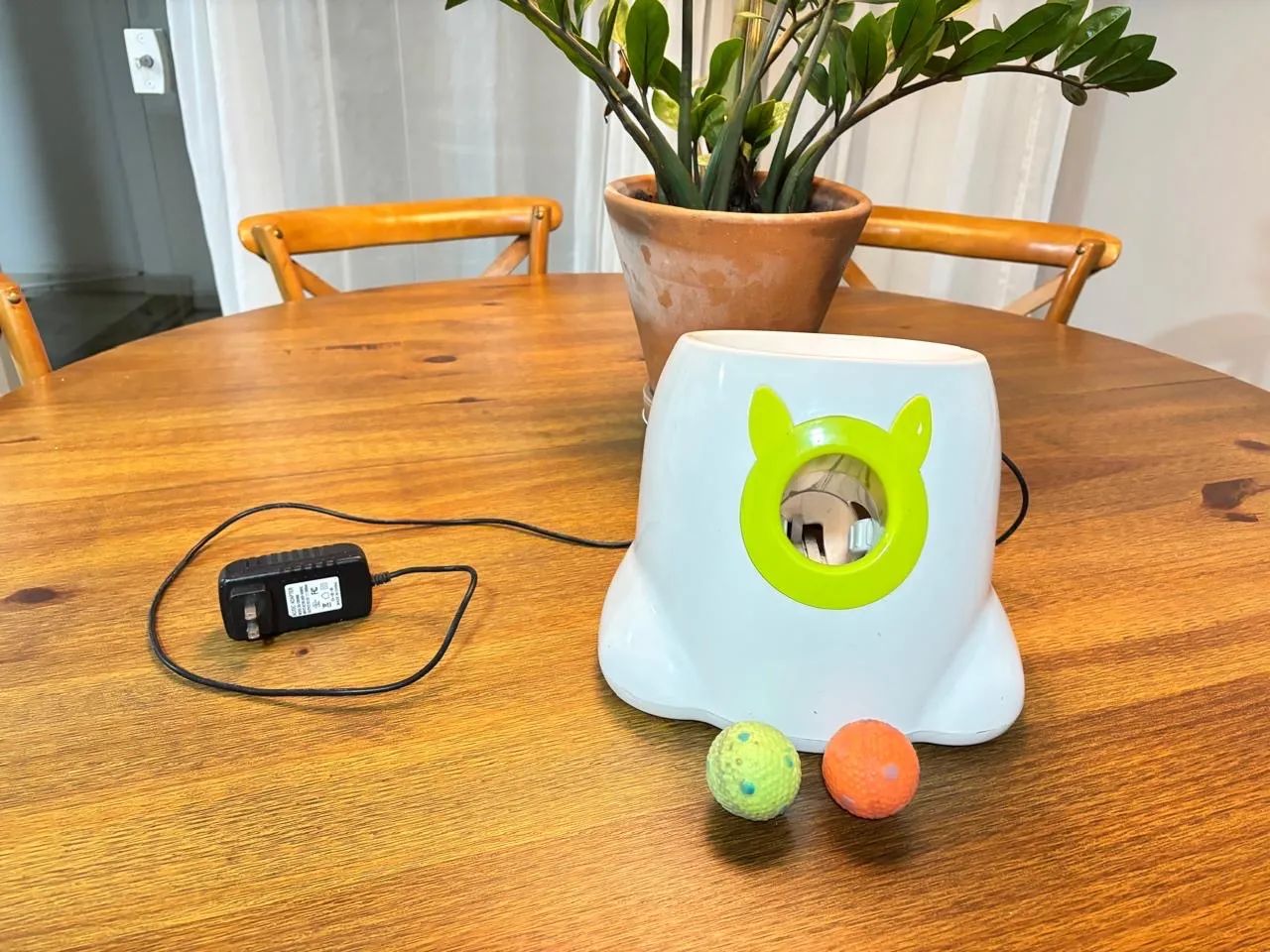 Arremessador automático de bolinha